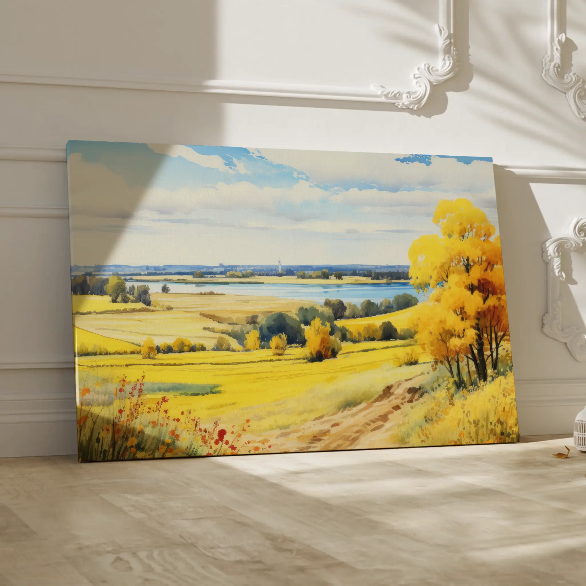 Landscape Canvas Wall Art WAD114-L 90 x 60 cm / Stretched on hidden frame