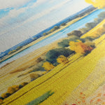 Landscape 114 Canvas Art 90 x 60 cm / Stretched on hidden frame