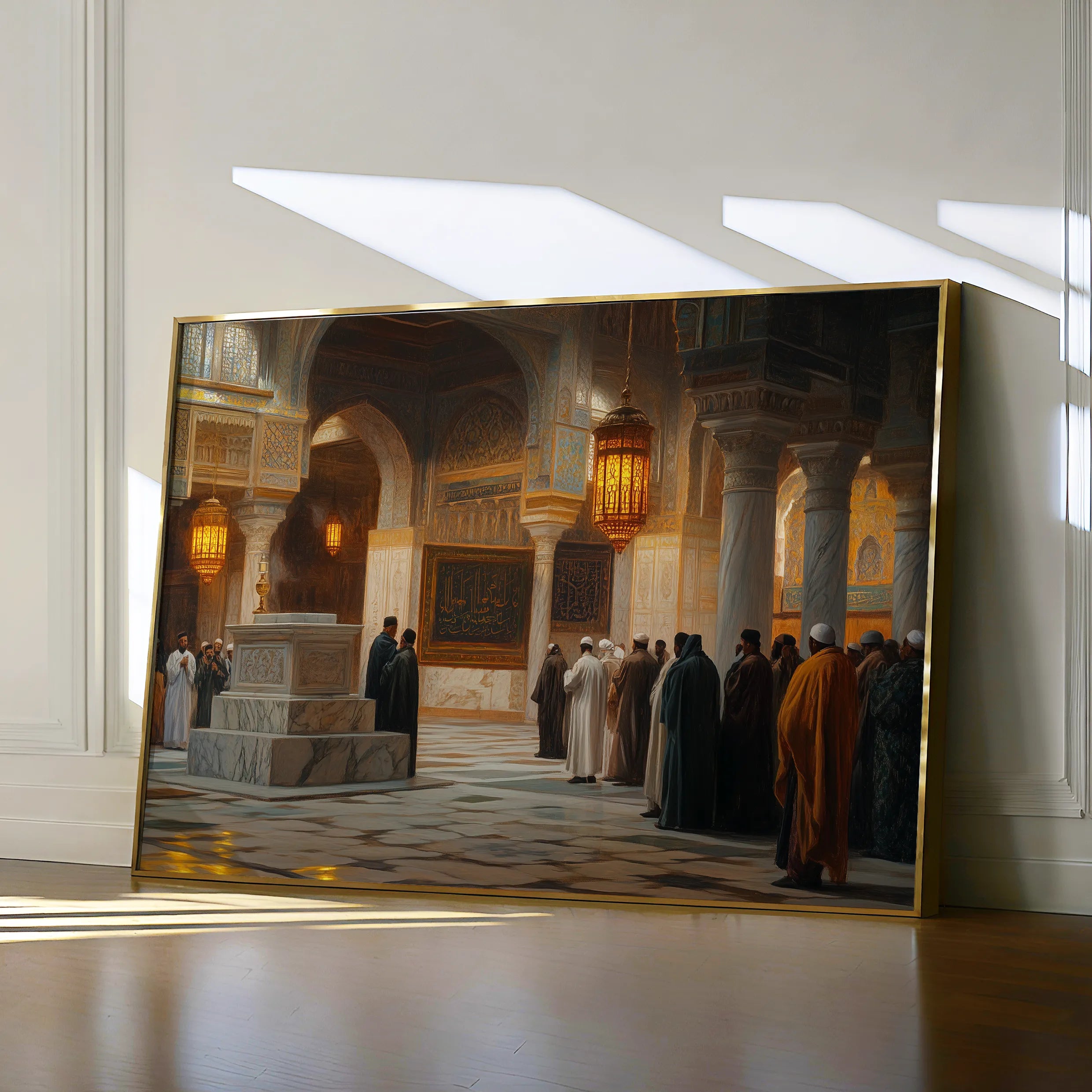 Orientalist Canvas Wall Art WAD114-OR 90 x 60 cm / Stretched on hidden frame