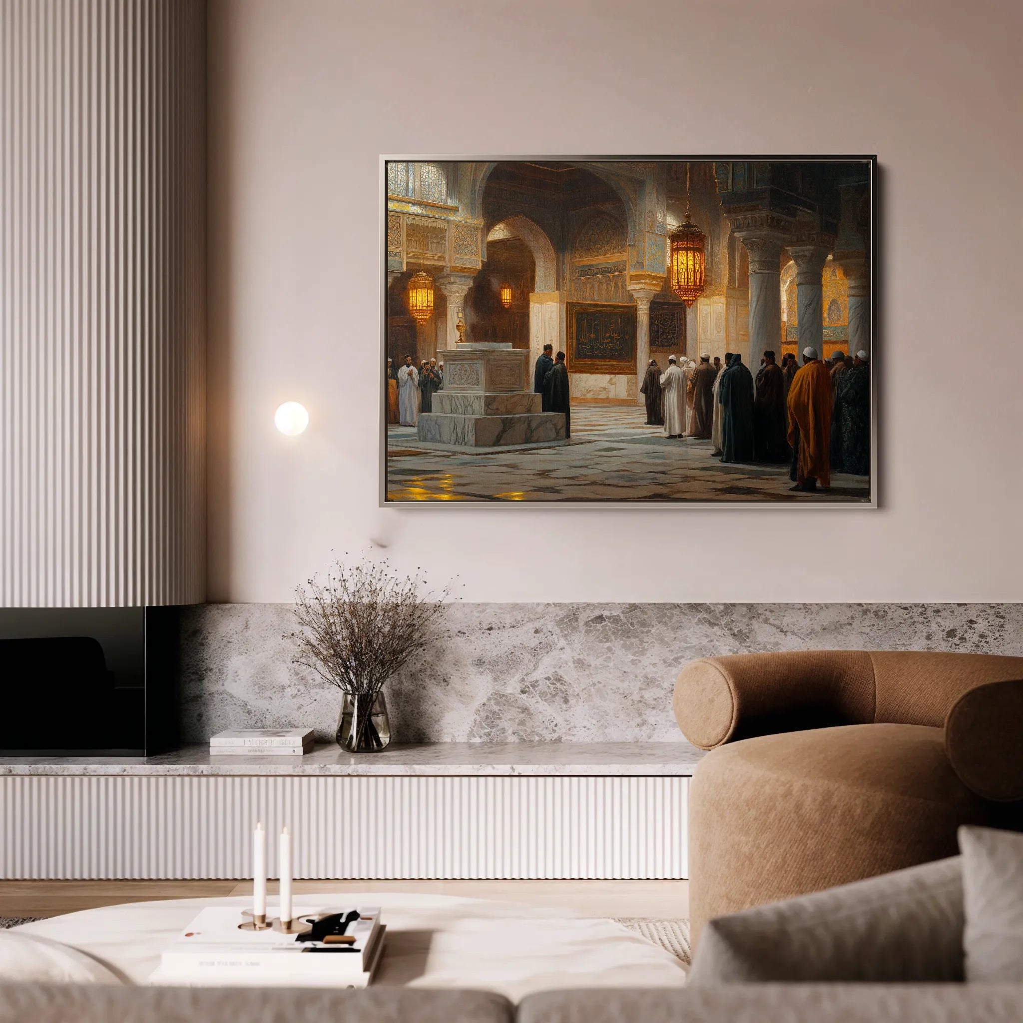 Orientalist Canvas Wall Art WAD114-OR 90 x 60 cm / Stretched on hidden frame