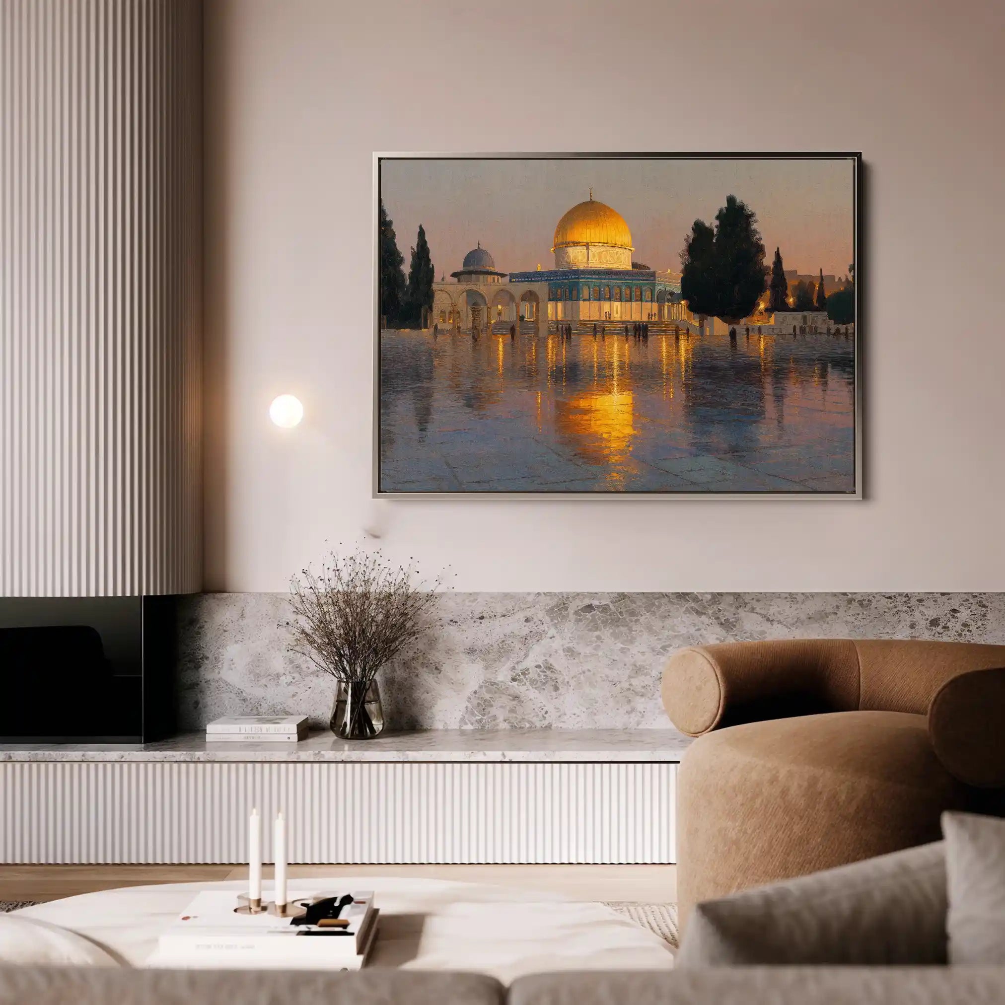 Palestine 114 Canvas Art 60 x 40 cm / Stretched on hidden frame