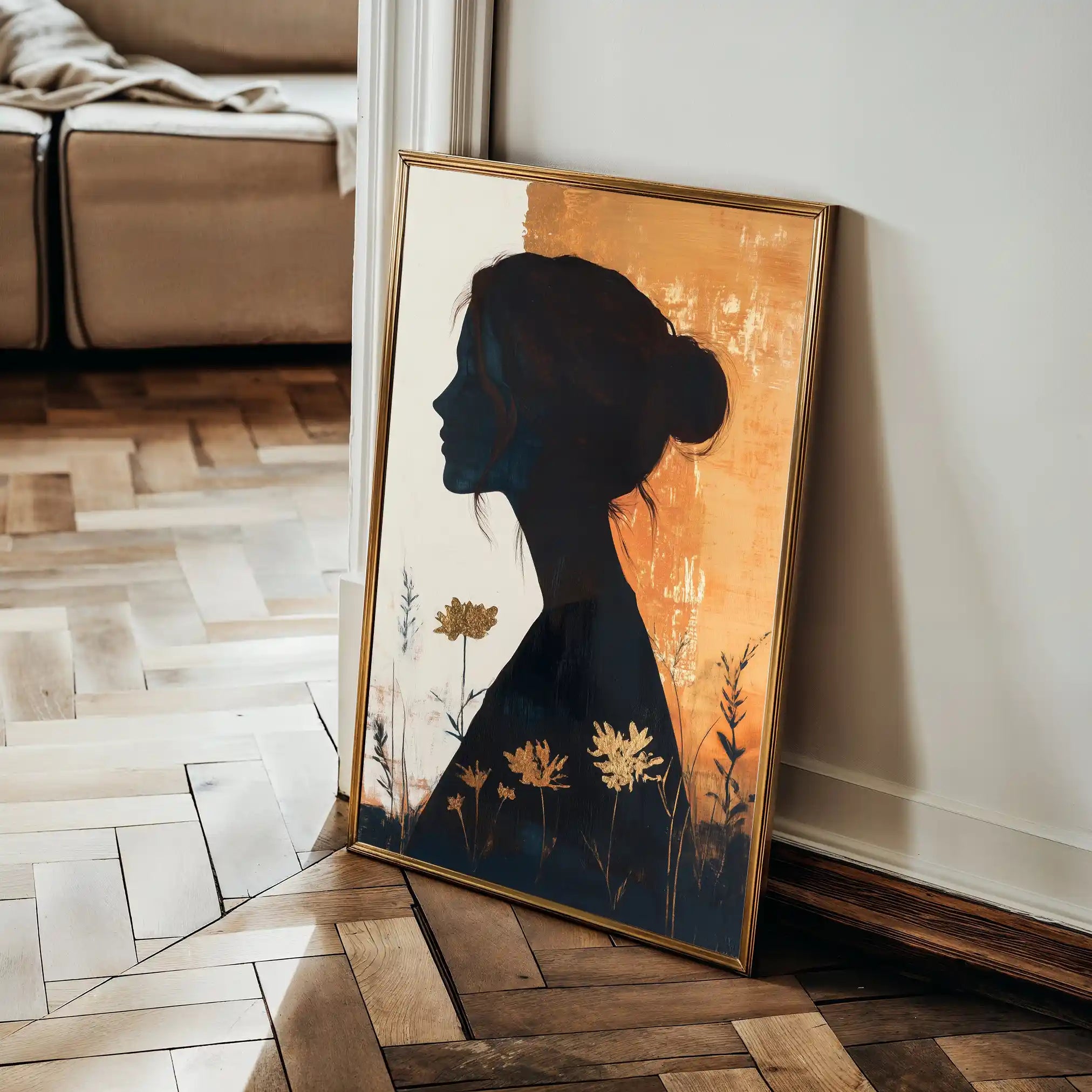 Portrait 114 Canvas Art 90 x 60 cm / Stretched on hidden frame