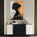Portrait 114 Canvas Art 90 x 60 cm / Stretched on hidden frame