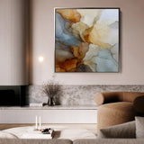 Abstract 1140 Canvas Art 60 x 60 cm / Stretched on hidden frame