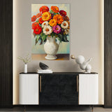 Floral Canvas Wall Art WAD1141-F 90 x 60 cm / Stretched on hidden frame