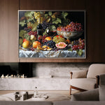 Floral Canvas Wall Art WAD1142-F 90 x 60 cm / Stretched on hidden frame