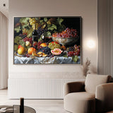 Floral Canvas Wall Art WAD1142-F 90 x 60 cm / Stretched on hidden frame