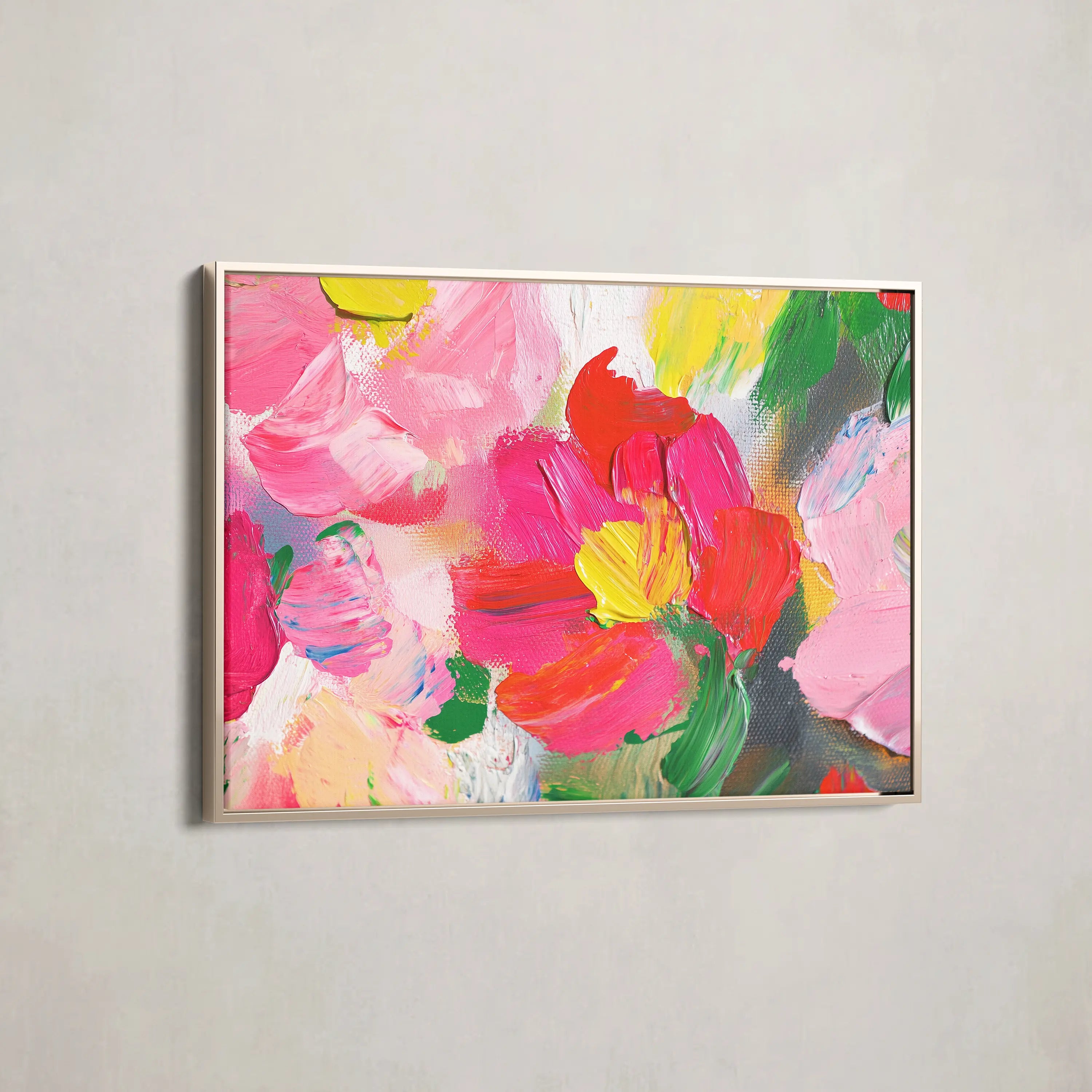 Floral Canvas Wall Art WAD1143-F 90 x 60 cm / Stretched on hidden frame