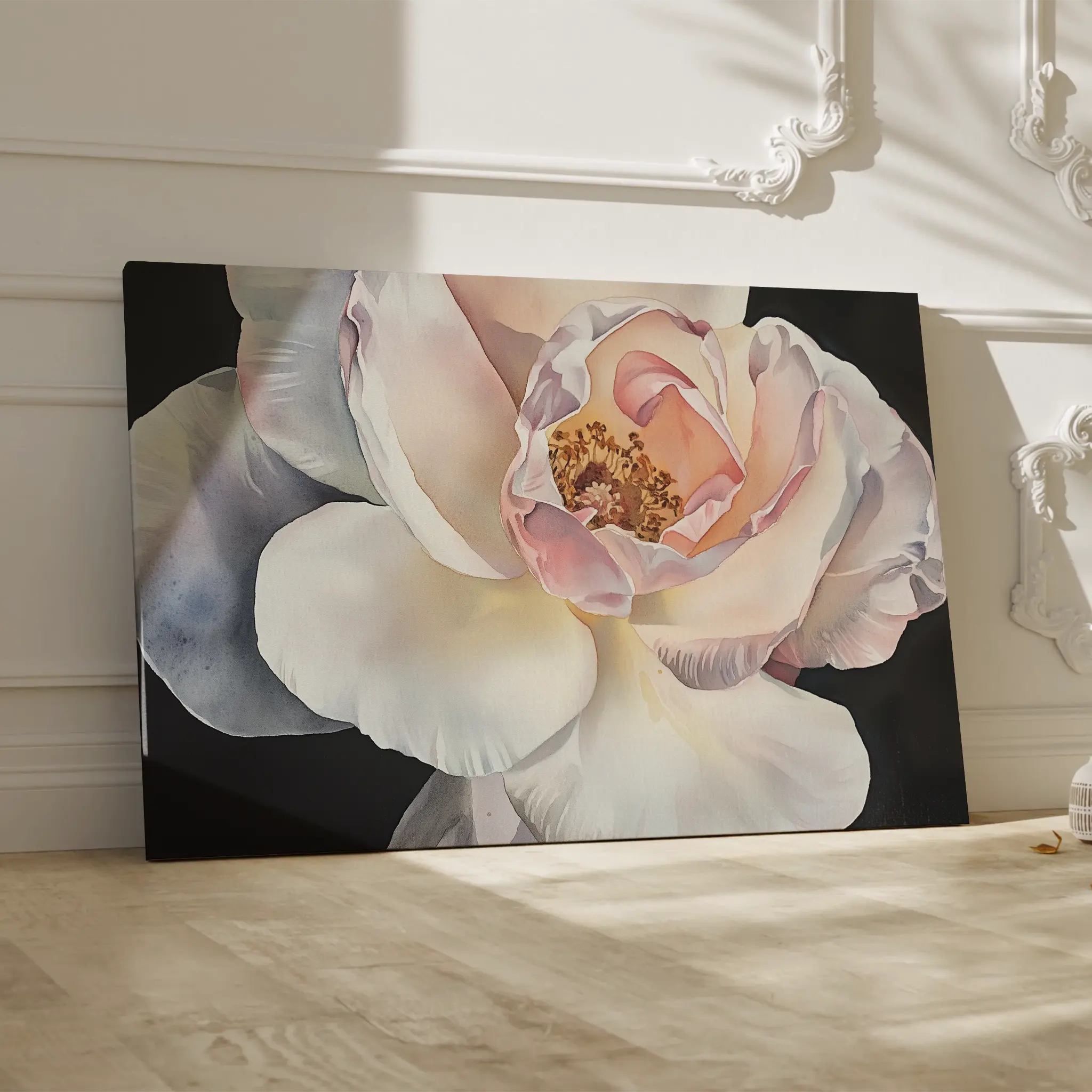 Floral Canvas Wall Art WAD1144-F 90 x 60 cm / Stretched on hidden frame