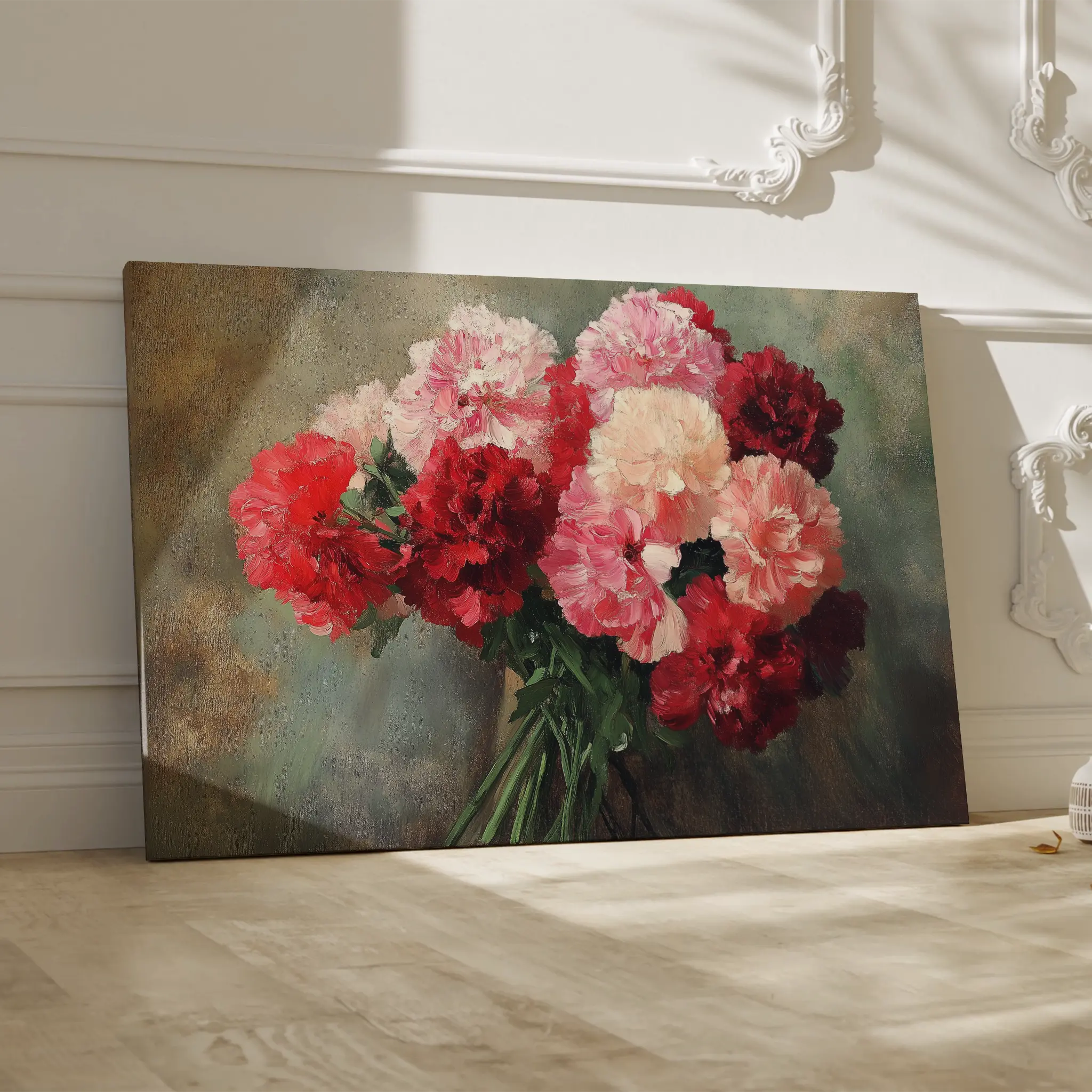 Floral Canvas Wall Art WAD1145-F 90 x 60 cm / Stretched on hidden frame