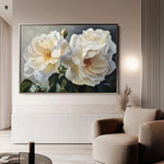 Floral Canvas Wall Art WAD1147-F 90 x 60 cm / Stretched on hidden frame