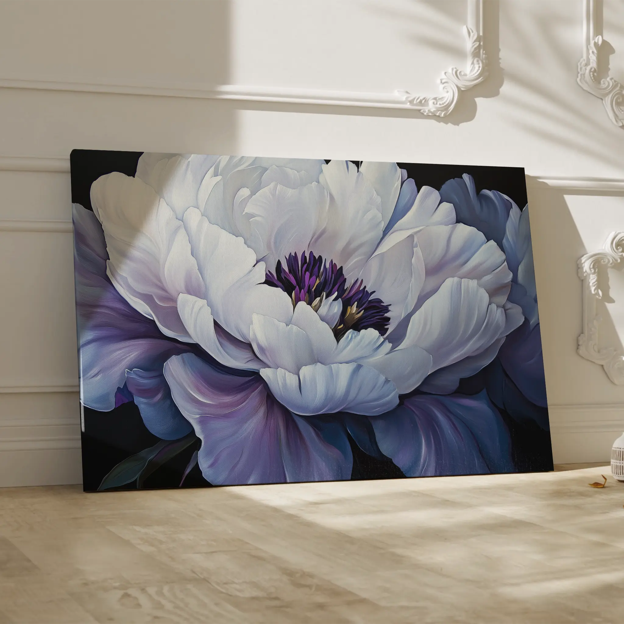 Floral Canvas Wall Art WAD1148-F 90 x 60 cm / Stretched on hidden frame