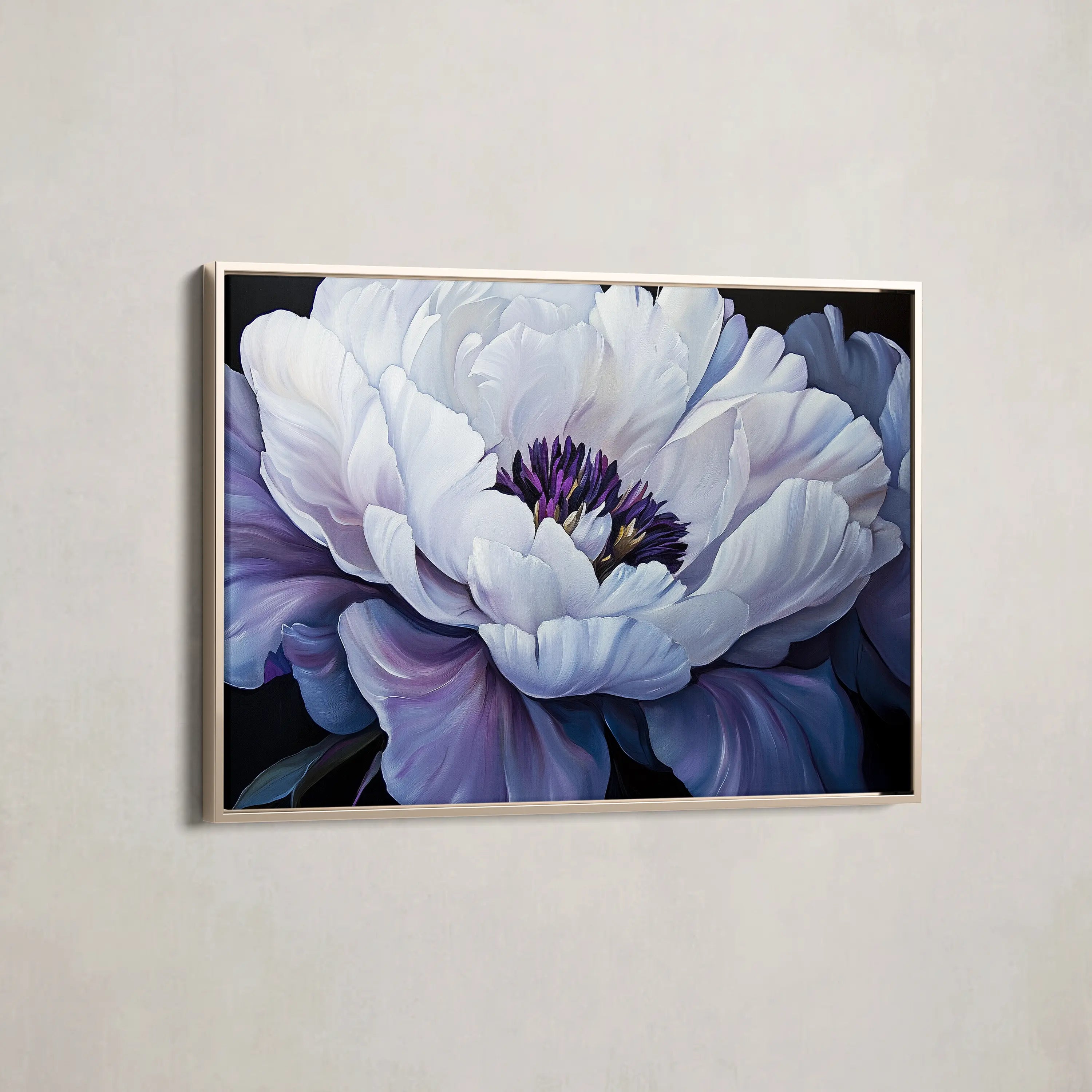 Floral Canvas Wall Art WAD1148-F 90 x 60 cm / Stretched on hidden frame