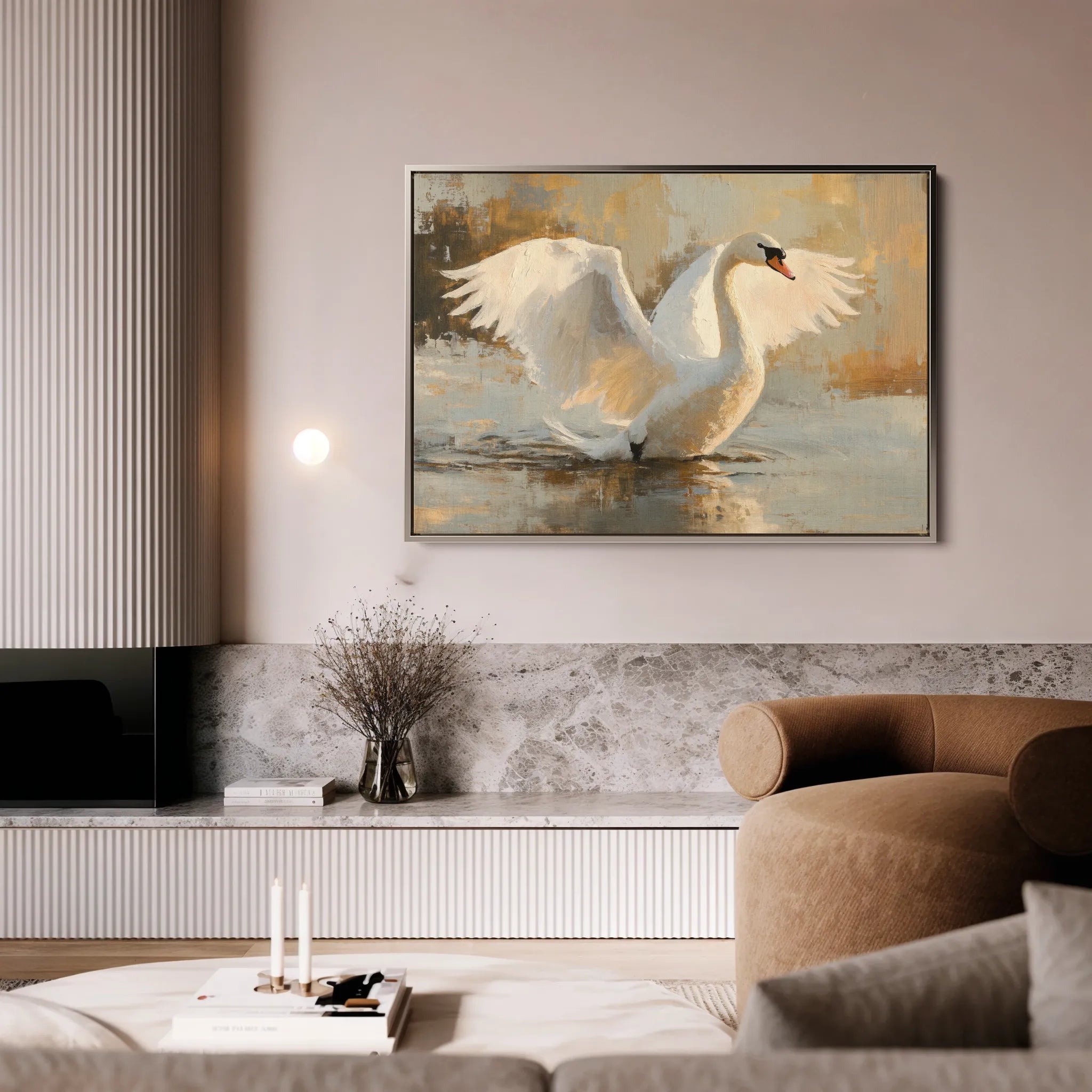 Animals Canvas Wall Art WAD115-AN 90 x 60 cm / Stretched on hidden frame