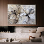 Floral Canvas Wall Art WAD115-F 90 x 60 cm / Stretched on hidden frame