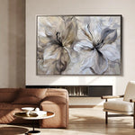 Floral Canvas Wall Art WAD115-F 90 x 60 cm / Stretched on hidden frame