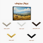 Landscape 115 Canvas Art 90 x 60 cm / Stretched on hidden frame