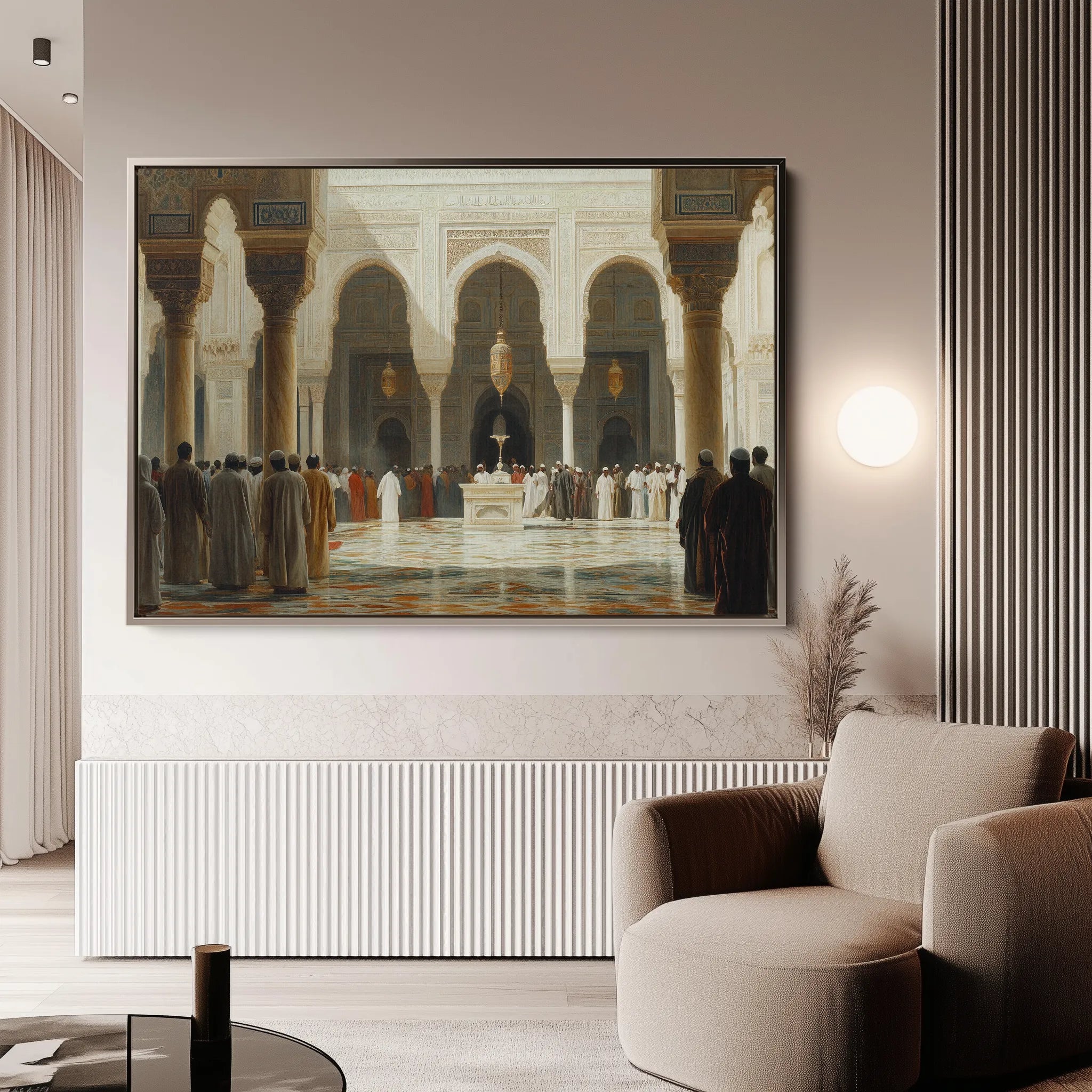 Orientalist Canvas Wall Art WAD115-OR 90 x 60 cm / Stretched on hidden frame