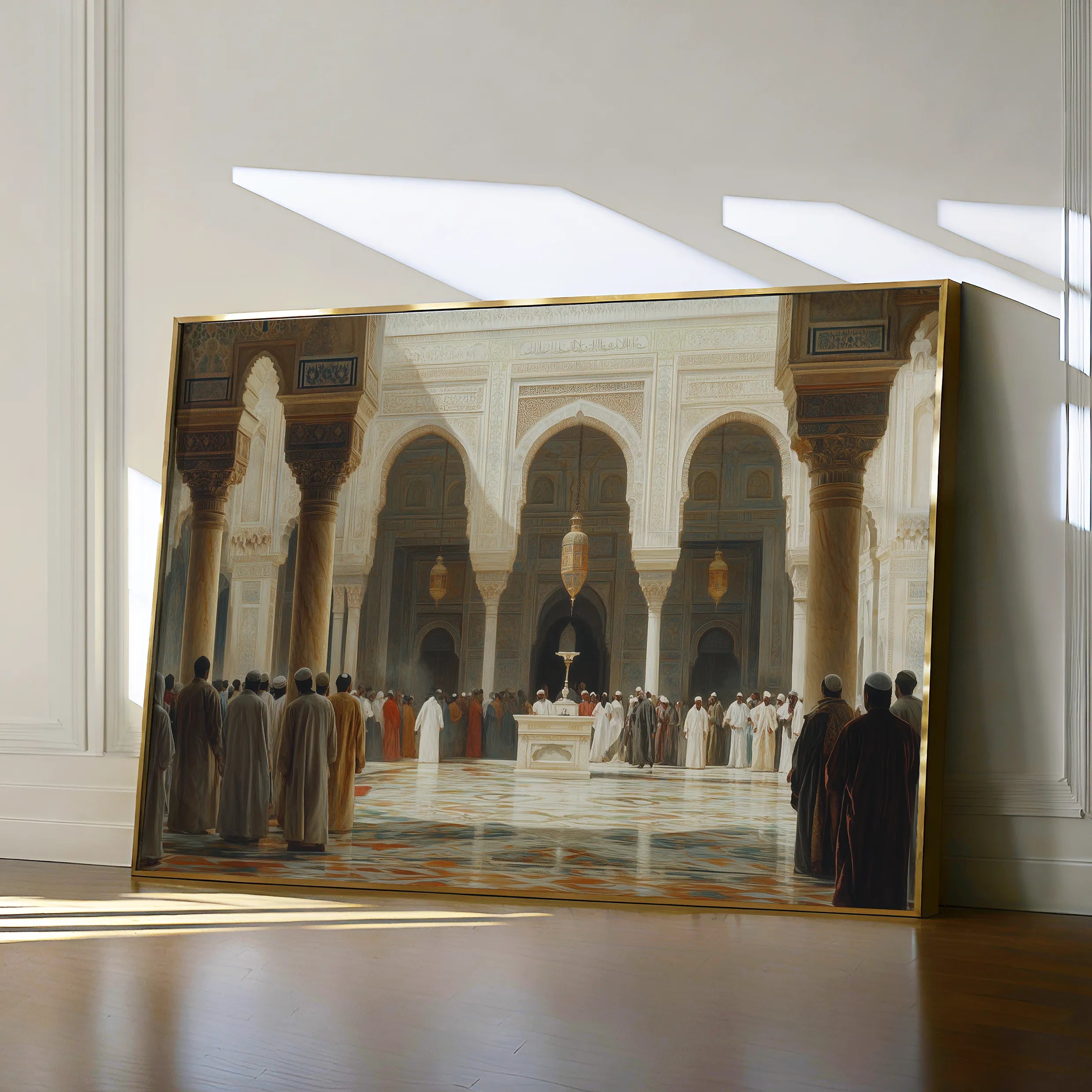 Orientalist Canvas Wall Art WAD115-OR 90 x 60 cm / Stretched on hidden frame