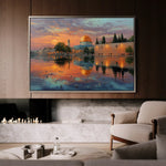 Palestine 115 Canvas Art 60 x 40 cm / Stretched on hidden frame