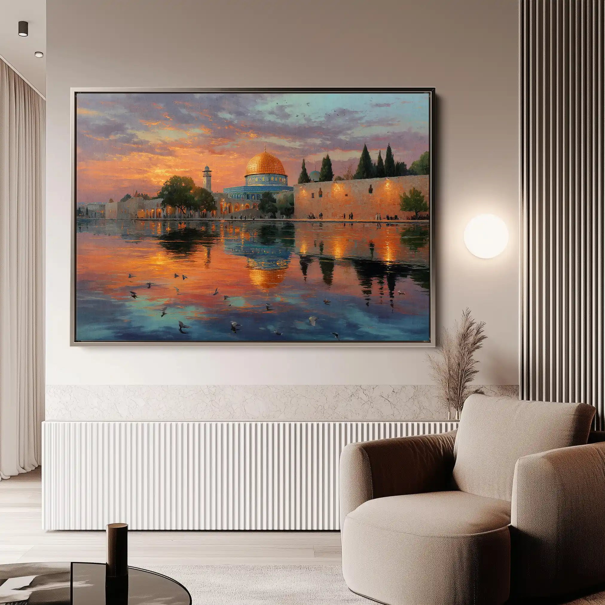 Palestine 115 Canvas Art 60 x 40 cm / Stretched on hidden frame