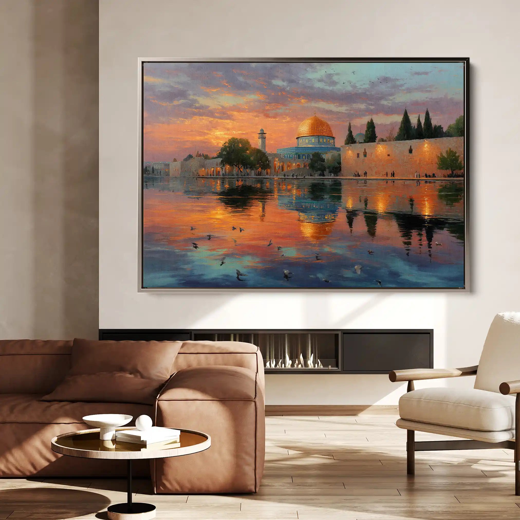 Palestine 115 Canvas Art 60 x 40 cm / Stretched on hidden frame