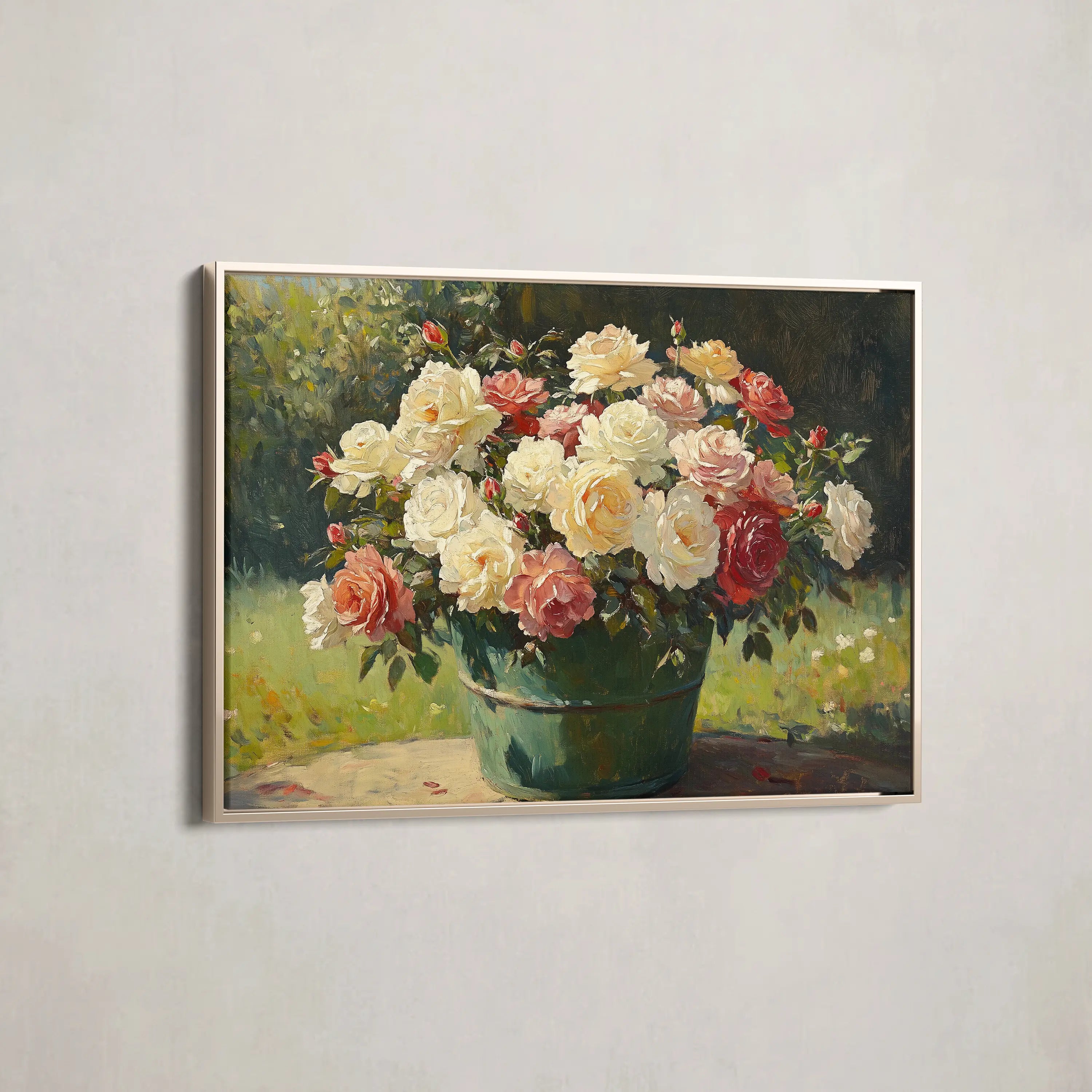 Floral Canvas Wall Art WAD1151-F 90 x 60 cm / Stretched on hidden frame