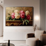 Floral Canvas Wall Art WAD1152-F 90 x 60 cm / Stretched on hidden frame