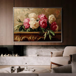 Floral Canvas Wall Art WAD1152-F 90 x 60 cm / Stretched on hidden frame