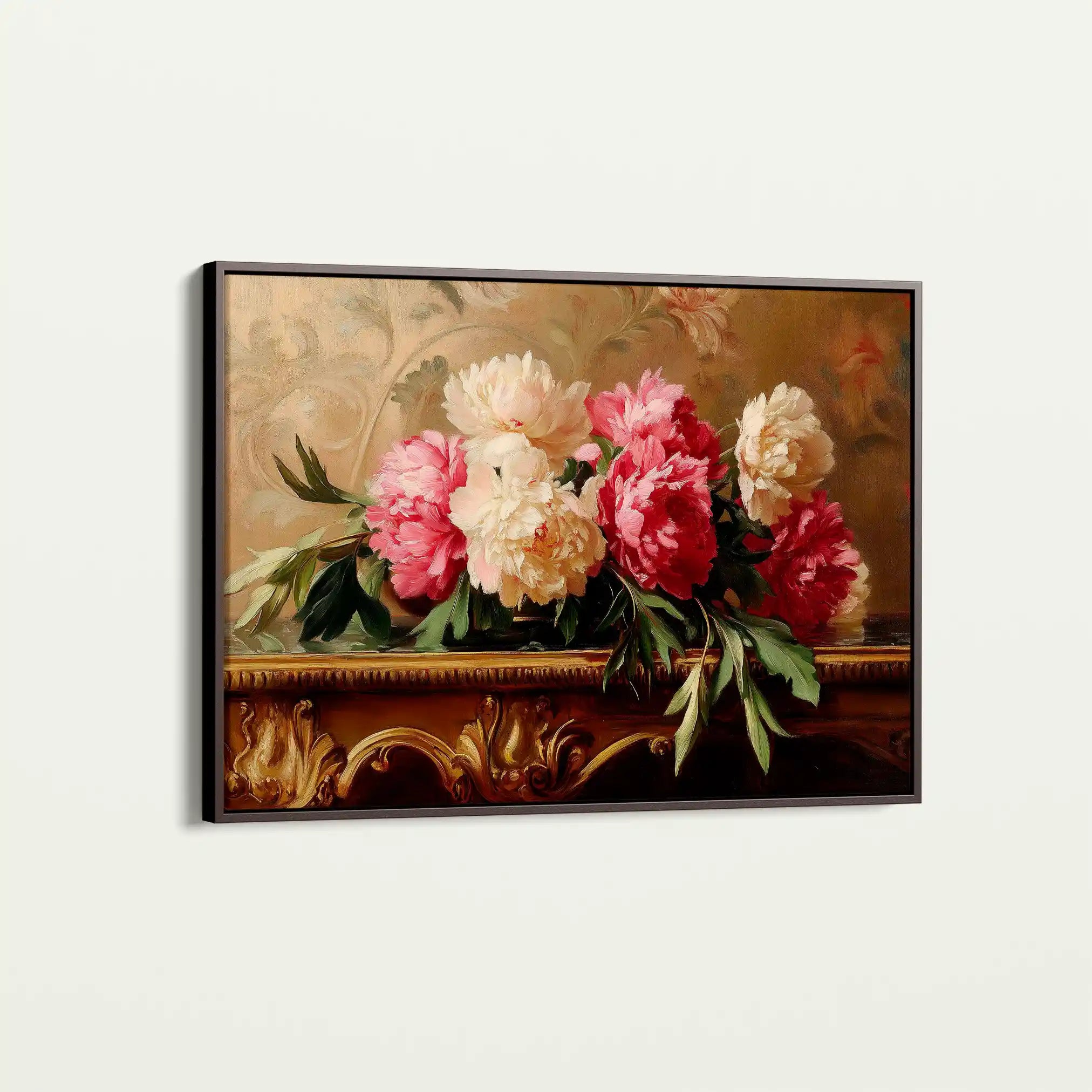 Floral Canvas Wall Art WAD1152-F 90 x 60 cm / Stretched on hidden frame
