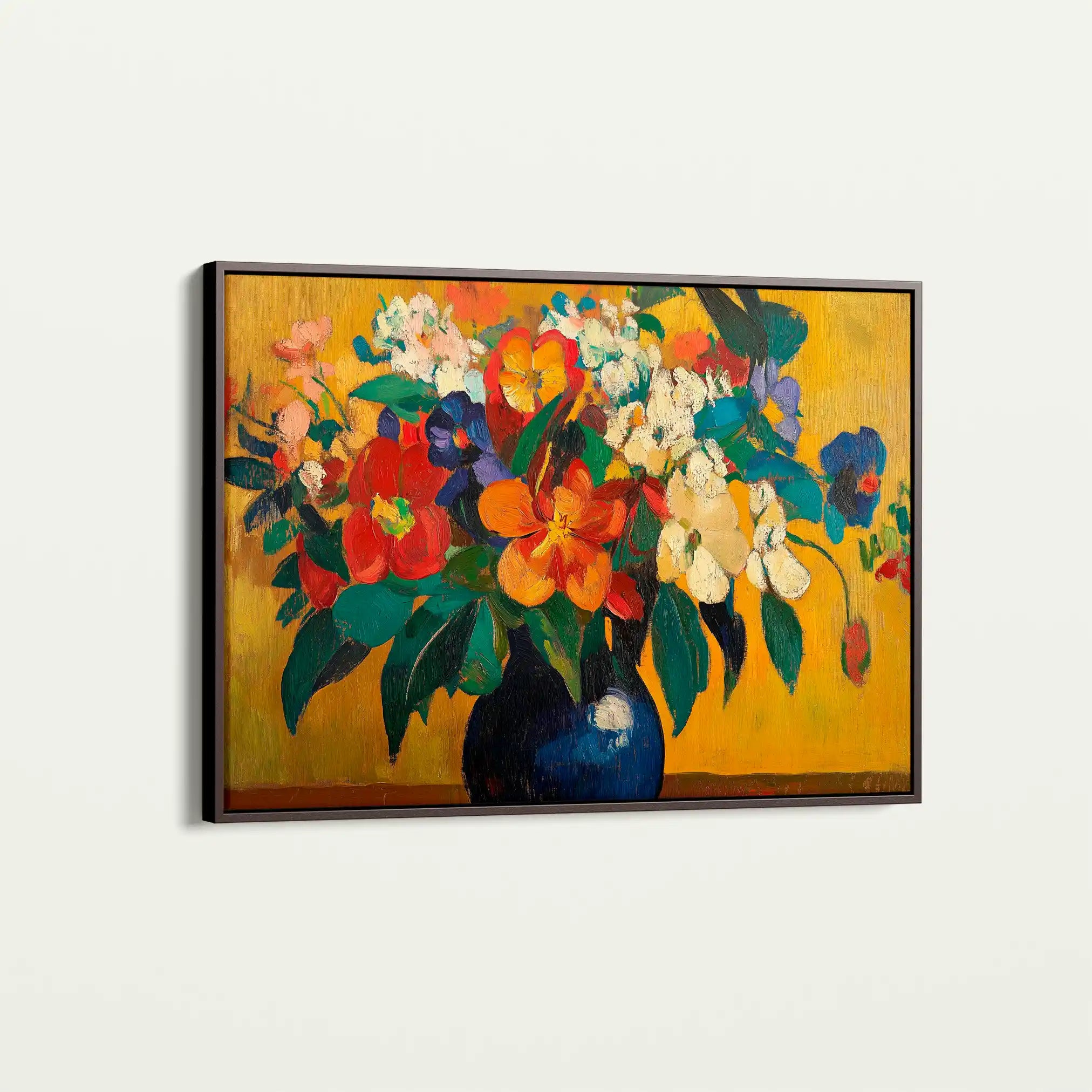 Floral Canvas Wall Art WAD1153-F 90 x 60 cm / Stretched on hidden frame