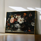 Floral Canvas Wall Art WAD1155-F 90 x 60 cm / Stretched on hidden frame
