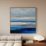 Abstract 1156 Canvas Art 60 x 60 cm / Stretched on hidden frame