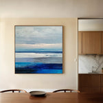 Abstract 1156 Canvas Art 60 x 60 cm / Stretched on hidden frame
