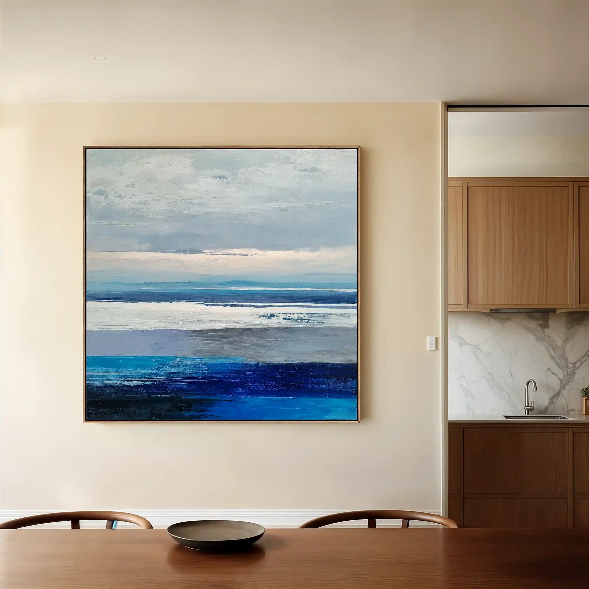 Abstract 1156 Canvas Art 60 x 60 cm / Stretched on hidden frame