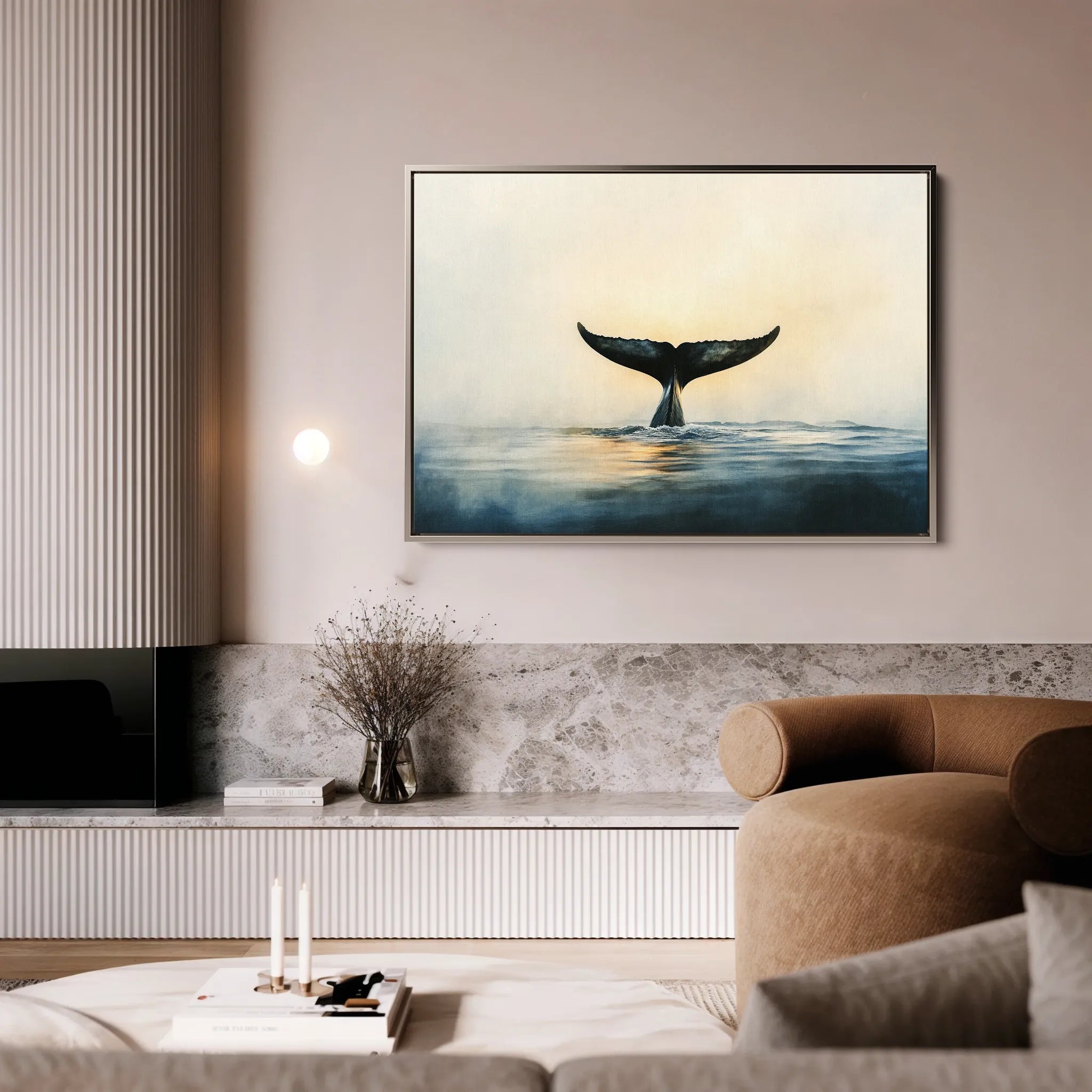 Animals Canvas Wall Art WAD116-AN 90 x 60 cm / Stretched on hidden frame