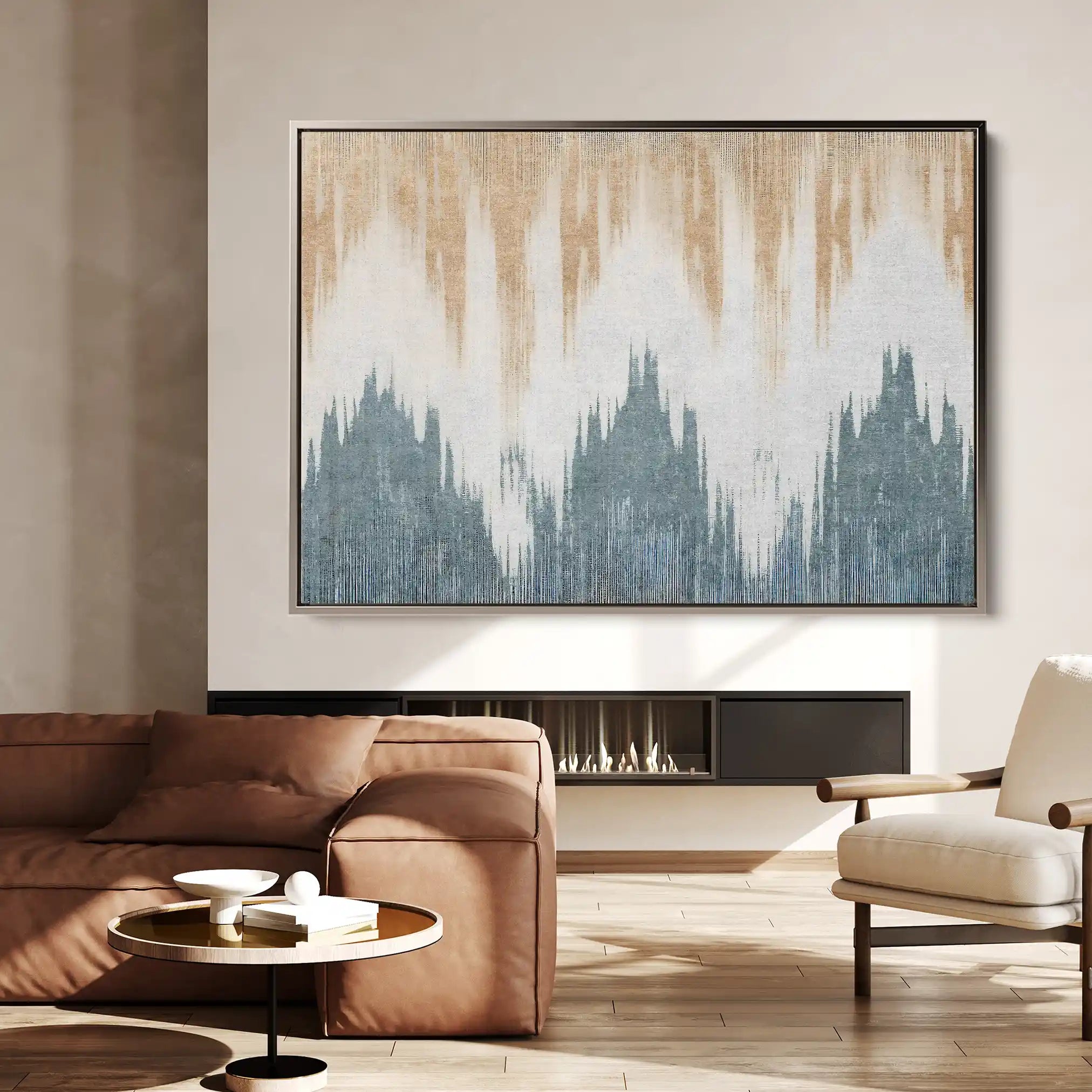 Abstract 116 Canvas Art 60 x 40 cm / Stretched on hidden frame