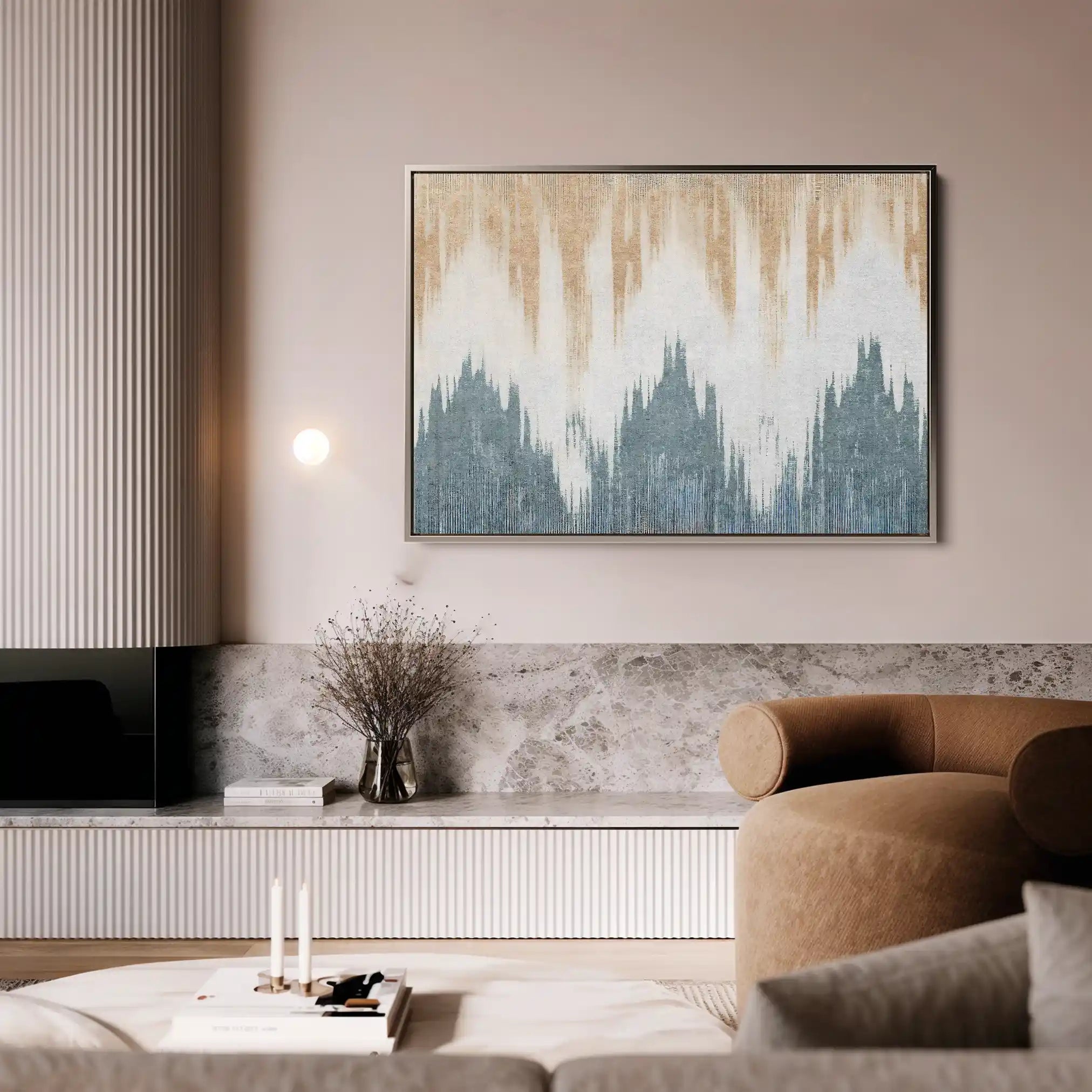 Abstract 116 Canvas Art 60 x 40 cm / Stretched on hidden frame