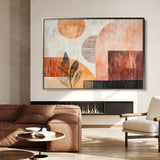 Boho 116 Canvas Art 90 x 60 cm / Stretched on hidden frame