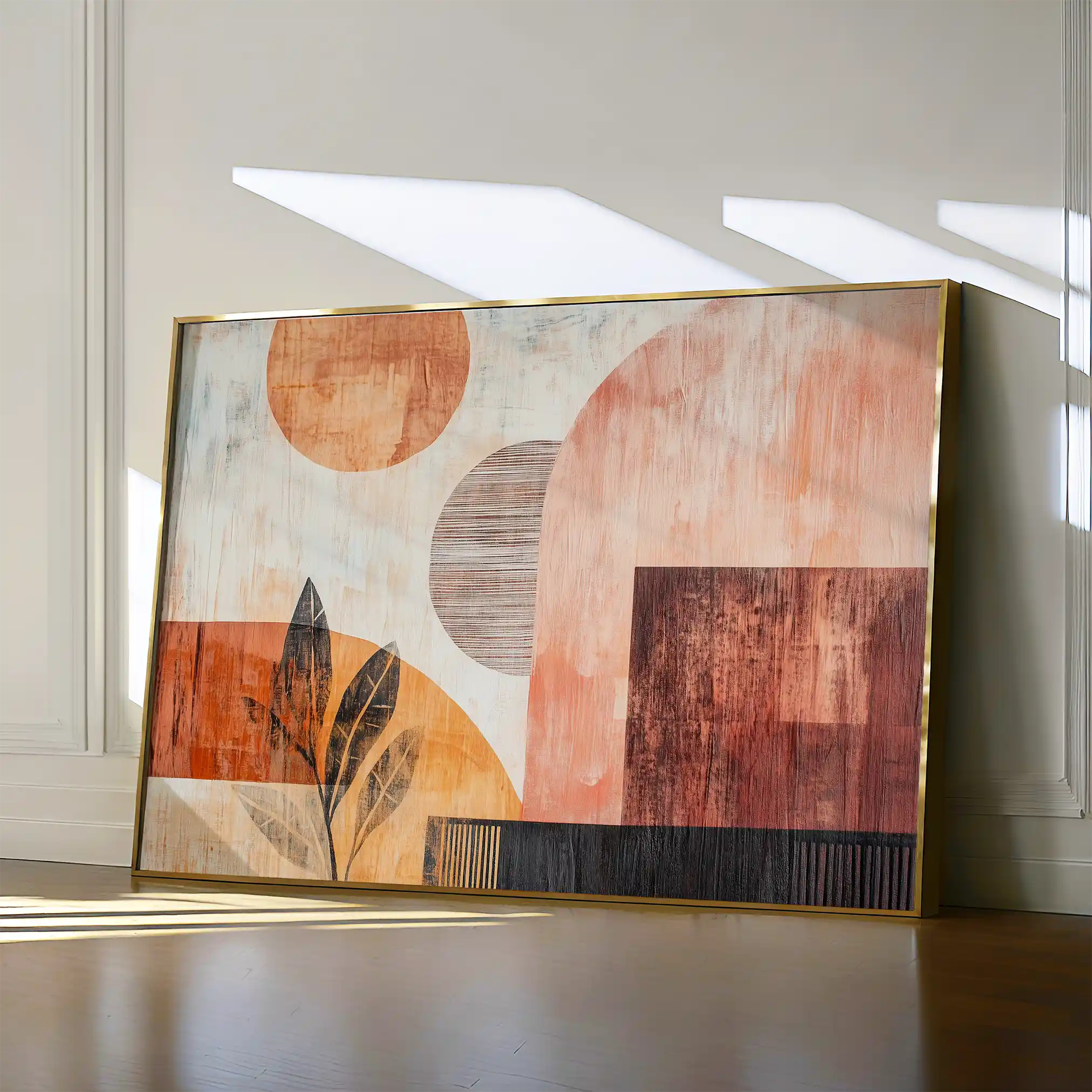 Boho 116 Canvas Art 90 x 60 cm / Stretched on hidden frame