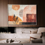 Boho 116 Canvas Art 90 x 60 cm / Stretched on hidden frame