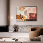 Boho 116 Canvas Art 90 x 60 cm / Stretched on hidden frame
