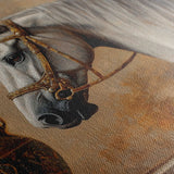 Horses 116 Canvas Art 90 x 60 cm / Stretched on hidden frame