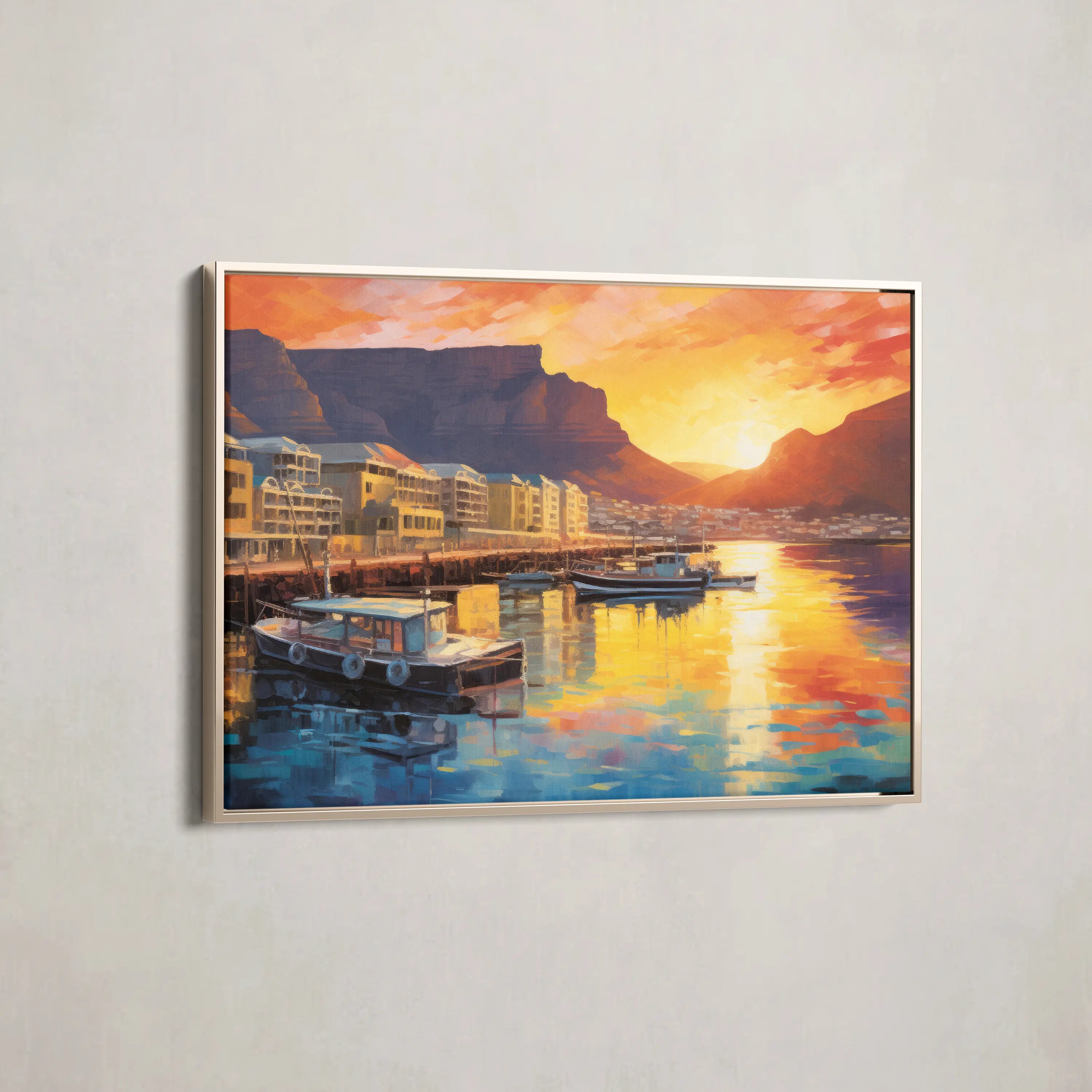 Landscape Canvas Wall Art WAD116-L 90 x 60 cm / Stretched on hidden frame