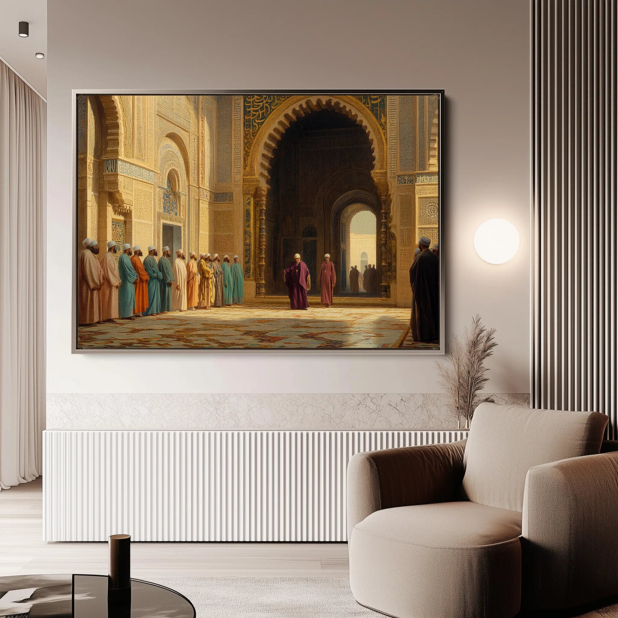 Orientalist Canvas Wall Art WAD116-OR 90 x 60 cm / Stretched on hidden frame