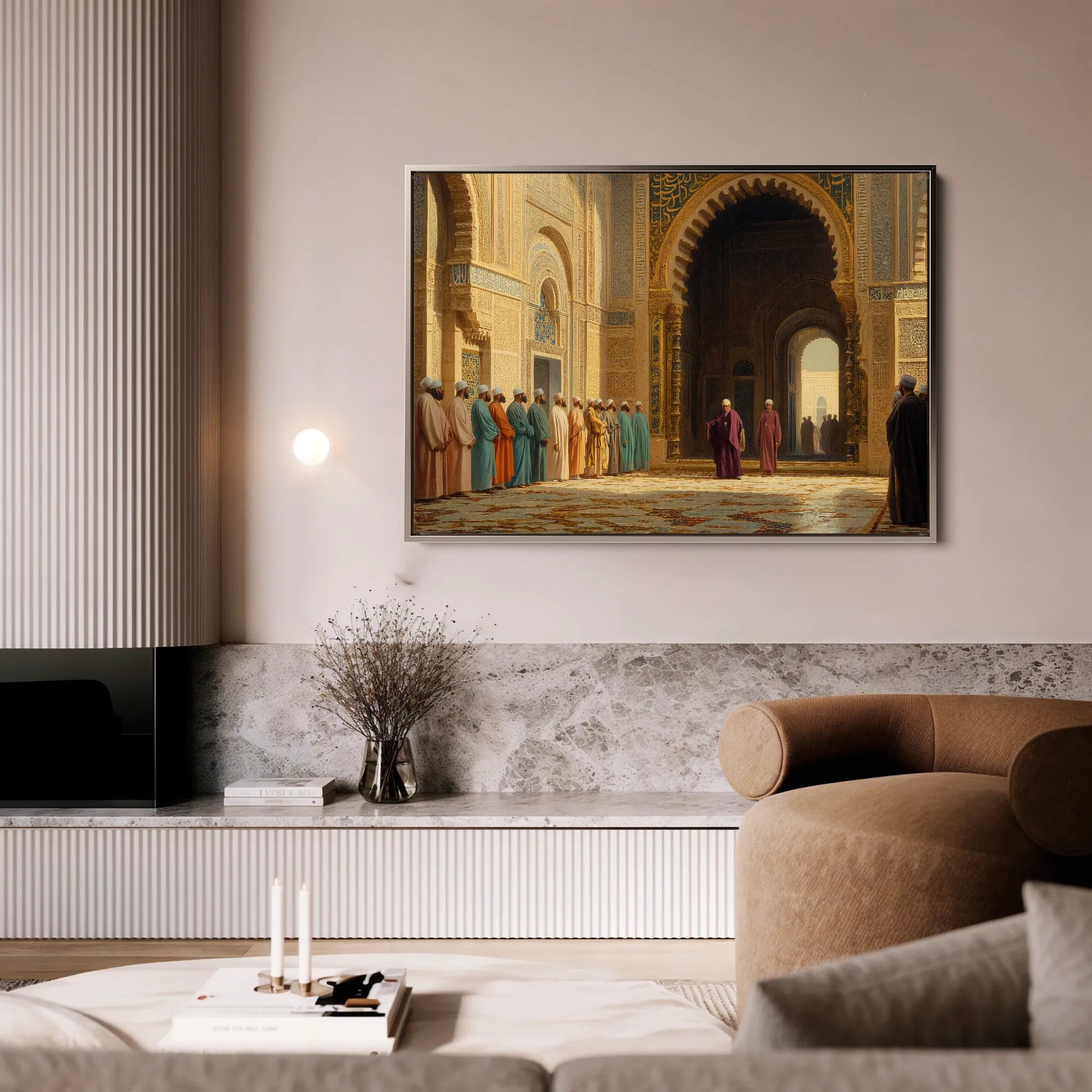 Orientalist Canvas Wall Art WAD116-OR 90 x 60 cm / Stretched on hidden frame