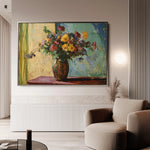 Floral Canvas Wall Art WAD1162-F 90 x 60 cm / Stretched on hidden frame