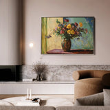 Floral Canvas Wall Art WAD1162-F 90 x 60 cm / Stretched on hidden frame
