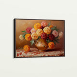 Floral Canvas Wall Art WAD1164-F 90 x 60 cm / Stretched on hidden frame
