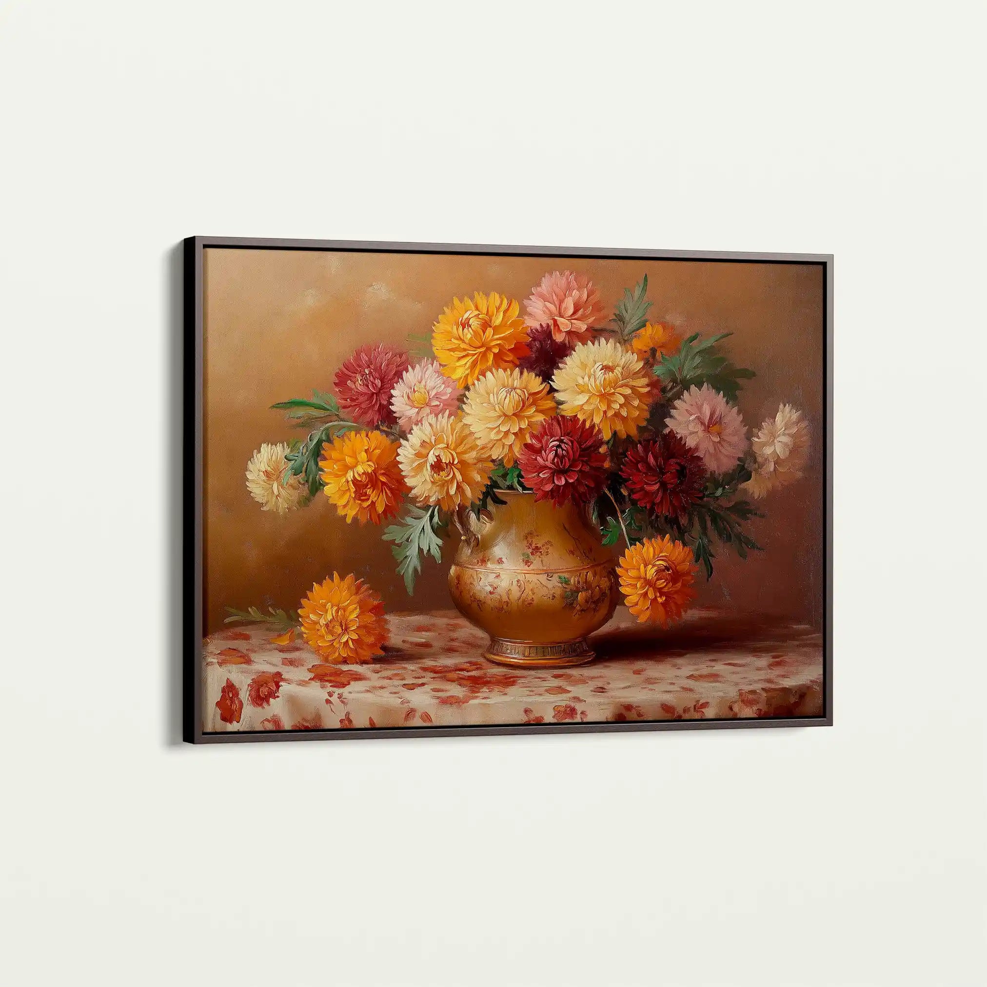 Floral Canvas Wall Art WAD1164-F 90 x 60 cm / Stretched on hidden frame